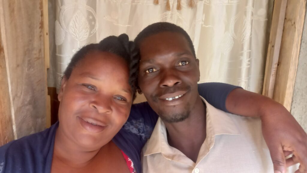 Yvrose and her husband Jean Gaby